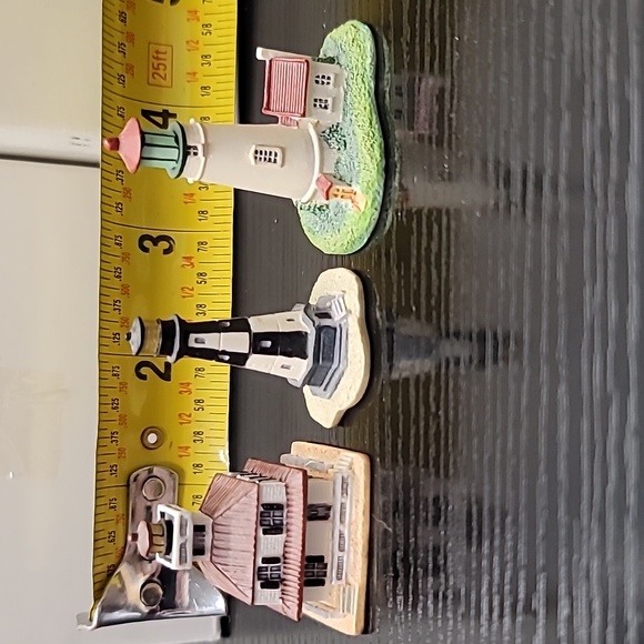 Lenox Thimble Lighthouses (set of 3) - Picture 1 of 9